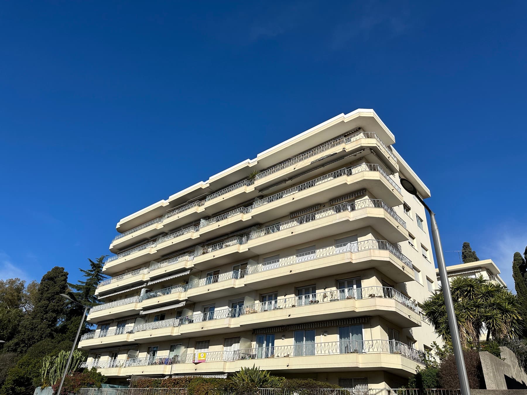 La résidence, à quelques pas de la plage